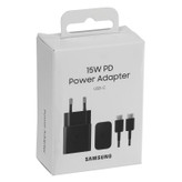 شارژر دیواری 15 وات سامسونگ مدل EP-T1510 به همراه کابل تبدیل USB-C