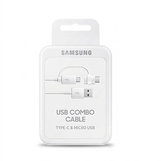 کابل سامسونگ با تبدیل type c و micro usb