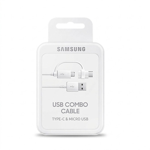 کابل سامسونگ با تبدیل type c و micro usb