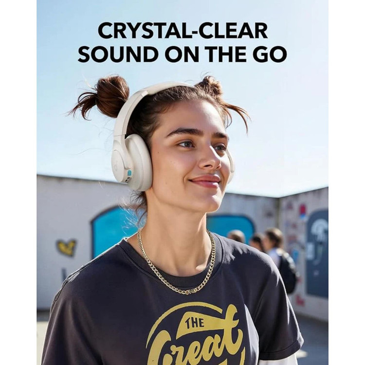 هدفون بلوتوثی انکر مدل Soundcore Q11i بدون قابلیت نویز کنسلینگ، درگاه شارژ USB Type-C، دارای میکروفون داخلی، شارژ سریع
