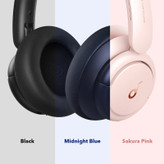 هدفون بلوتوثی انکر مدل SoundCore Life Q30 با نویز کنسلینگ فعال (ANC)، درگاه شارژ USB Type-C، دارای میکروفون دوگانه با حذف نویز، مجهز به فناوری Hi-Res Audio، دارای حالت Transparency برای شنیدن صدای محیط