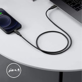 کابل تبدیل USB-C به لایتنینگ انکر مدل Power Line III Flow A8662 طول 0.9 متر