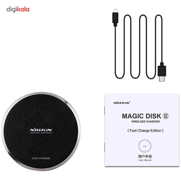 شارژر بی سیم نیلکین مدل Magic Disk III Fast Charge Edition