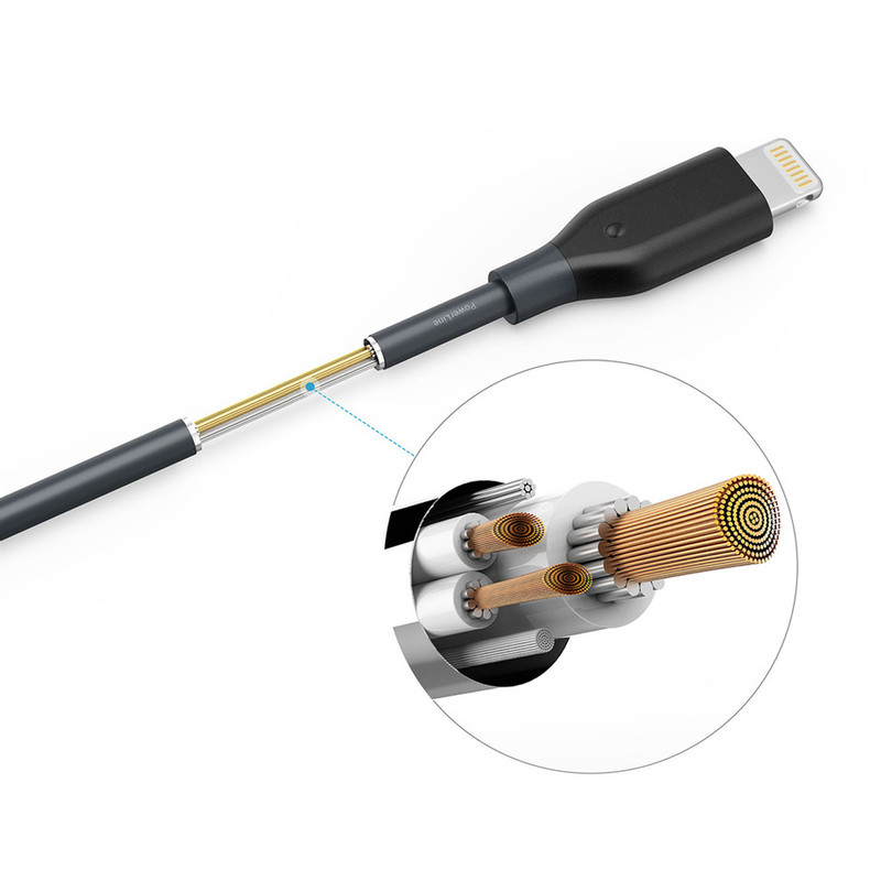 کابل تبدیل USB به لایتنینگ انکر مدل A8012 طول 0.9 متر