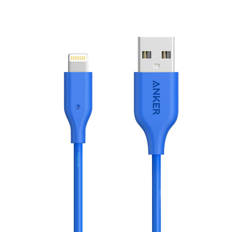 کابل تبدیل USB به لایتنینگ انکر مدل A8012 طول 0.9 متر