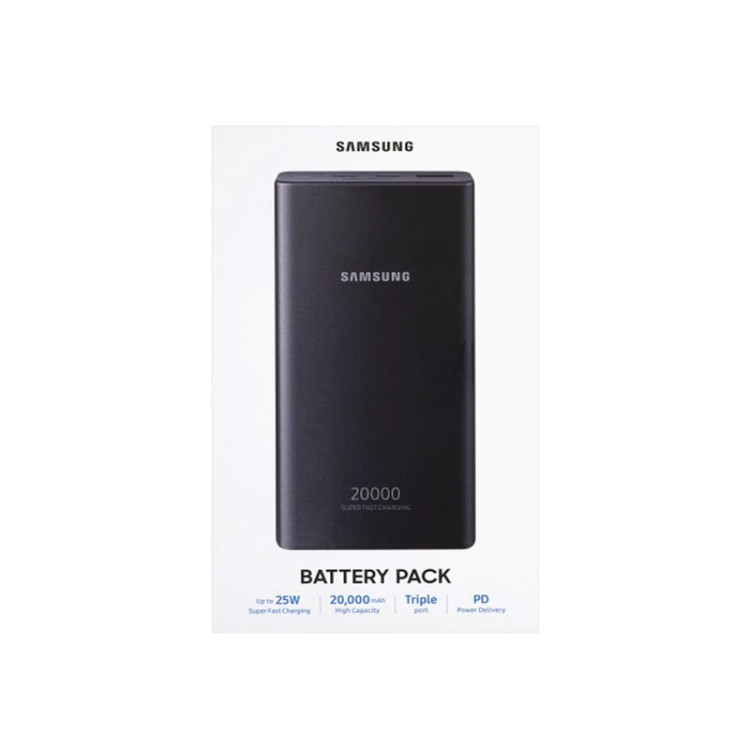 پاوربانک 25 وات سامسونگ مدل EB-P5300 ظرفیت 20000 میلیآمپرساعت