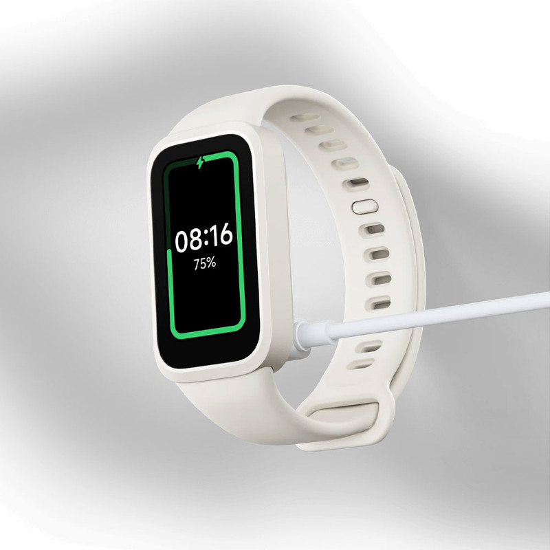 ساعت هوشمند 46 میلیمتری شیائومی مدل Smart Band 9 Active، کنترل موسیقی، کنترل سطح اکسیژن خون، شمارش ضربان قلب، پایش وضعیت خواب، با بند پلاستیکی