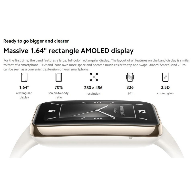 ساعت هوشمند شیائومی مدل MI BAND 7 PRO