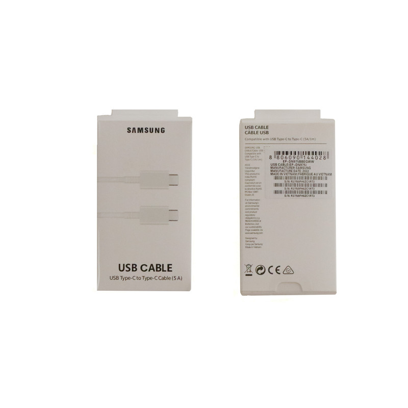 کابل تبدیل usb-c سامسونگ مدل EP-DN975 طول 1 متر
