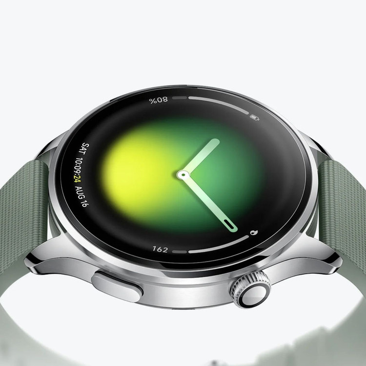 ساعت هوشمند 47 میلیمتری شیائومی مدل Watch 5 با بند سیلیکونی، سازگار با اندروید 8.0 به بالا