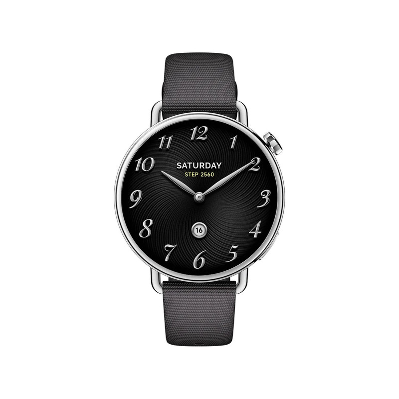 ساعت هوشمند 41 میلیمتری شیائومی مدل Watch S4 با بند سیلیکونی، سازگار با اندروید 8.0 به بالا و iOS 14 به بالا