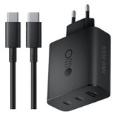 شارژر دیواری 100 وات سه پورت ناتینگ مدل CMF Power GaN به همراه کابل USB-C طول 1.5 متر