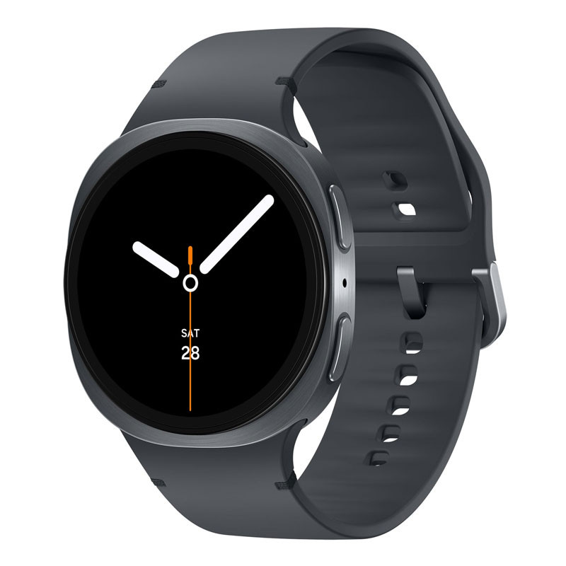 ساعت هوشمند 44 میلیمتری سامسونگ مدل Galaxy Watch 8 با بند پلاستیکی