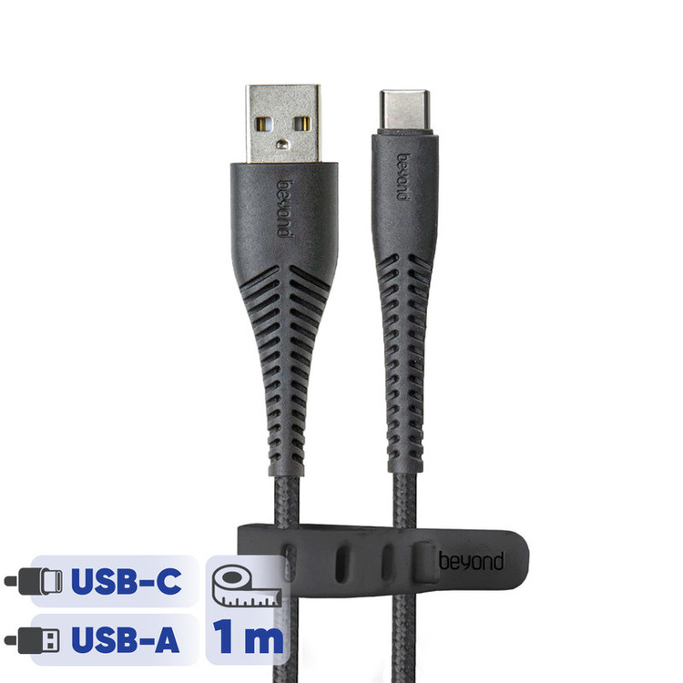 کابل تبدیل USB به USB-C بیاند مدل BUC-301 FAST CHARGE طول 1 متر