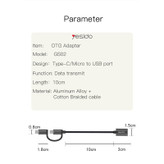 مبدل OTG USB-C به microUSB یسیدو مدل GS02