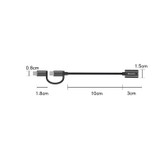 مبدل OTG USB-C به microUSB یسیدو مدل GS02