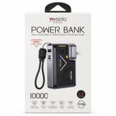 پاوربانک بیسیم 22.5 وات یسیدو مدل YP89 ظرفیت 10000 میلیآمپرساعت به همراه بند آویز