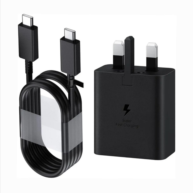 شارژر دیواری 45 وات اس ال وای مدل Super Fast Charge 2.0 به همراه کابل تبدیل USB-C