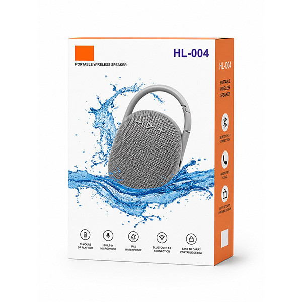اسپیکر بلوتوثی قابل حمل مدل HL-004