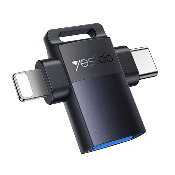 مبدل USB-C  به لایتنینگ OTG یسیدو مدل GS35