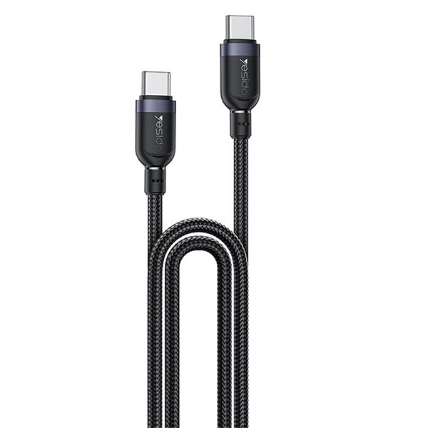 کابل USB-C یسیدو مدل DUAL TYPE-C CA192 60W طول 2 متر