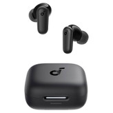 هدفون بلوتوثی انکر مدل Soundcore P30i با نویز کنسلینگ فعال (ANC)، درگاه شارژ USB Type-C، دارای 4 میکروفون با فناوری هوش مصنوعی، مجهز به دکمه لمسی و نشانگر LED مقاوم در برابر رطوبت و گردوغبار
