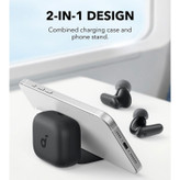 هدفون بلوتوثی انکر مدل Soundcore P30i با نویز کنسلینگ فعال (ANC)، درگاه شارژ USB Type-C، دارای 4 میکروفون با فناوری هوش مصنوعی، مجهز به دکمه لمسی و نشانگر LED مقاوم در برابر رطوبت و گردوغبار