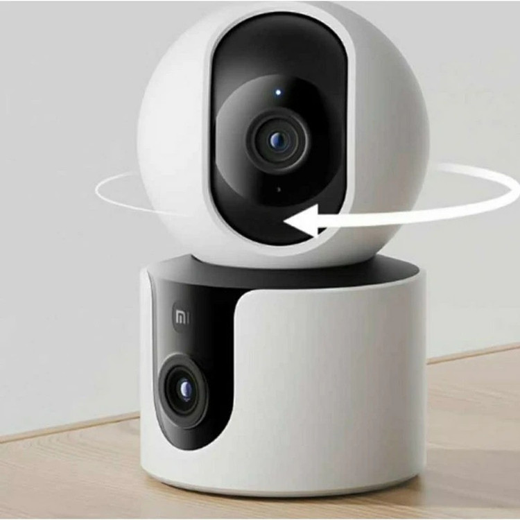 دوربین مداربسته تحت شبکه شیائومی مدل MJSXJ22CM_C300_DUAL_گلوبال با رزولوشن 3K، قابلیت چرخش 360 درجه و 88 درجه، دید در شب تا 10 متر، تشخیص و ردیابی حرکت انسان و حیوانات، مکالمه دوطرفه و پشتیبانی از کارت حافظه میکرو اسدی تا 256 گیگابایت