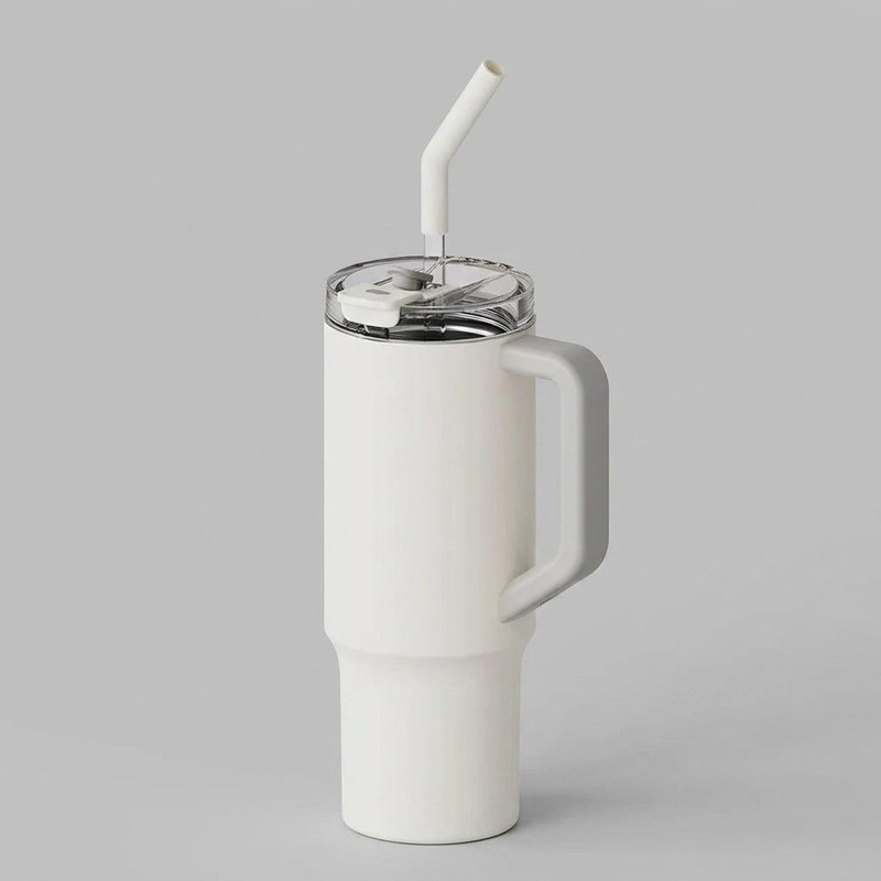 تراول ماگ شیائومی مدل Straw گنجایش 1 لیتر