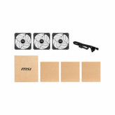 فن کیس ام اس آی مدل MAG MAX F12A-3 BK بسته سه عددی
