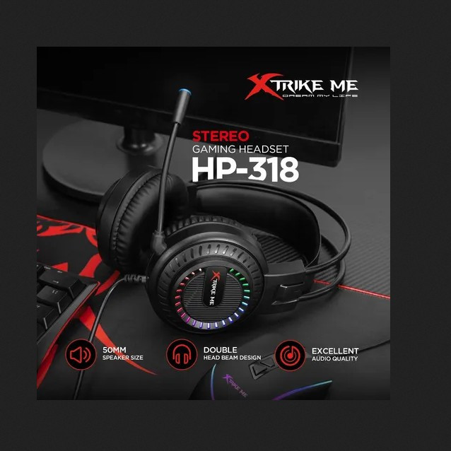 هدست مخصوص بازی ایکستریکمی مدل HP-318